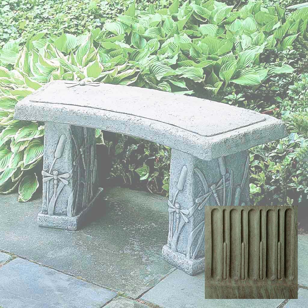 Dragonfly Curved Bench