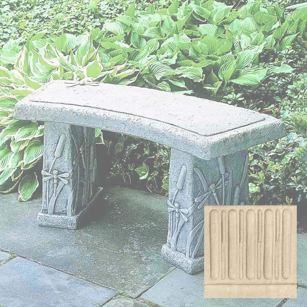 Dragonfly Curved Bench