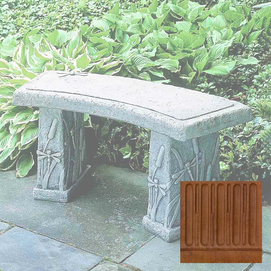 Dragonfly Curved Bench