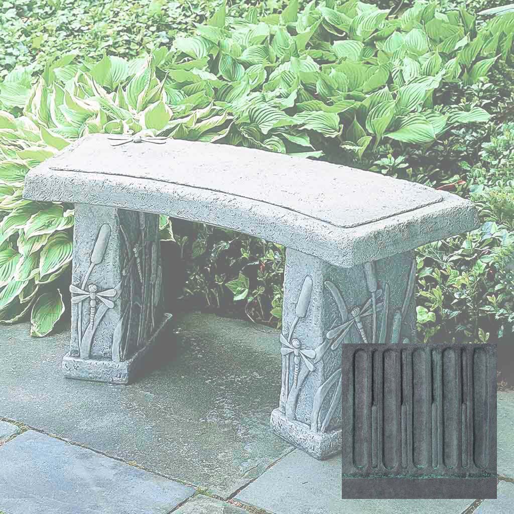 Dragonfly Curved Bench