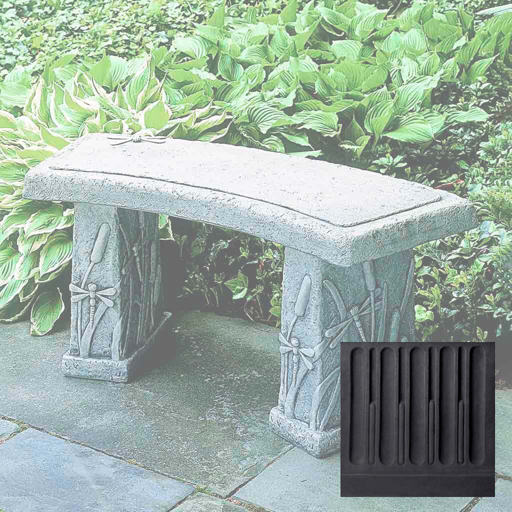 Dragonfly Curved Bench