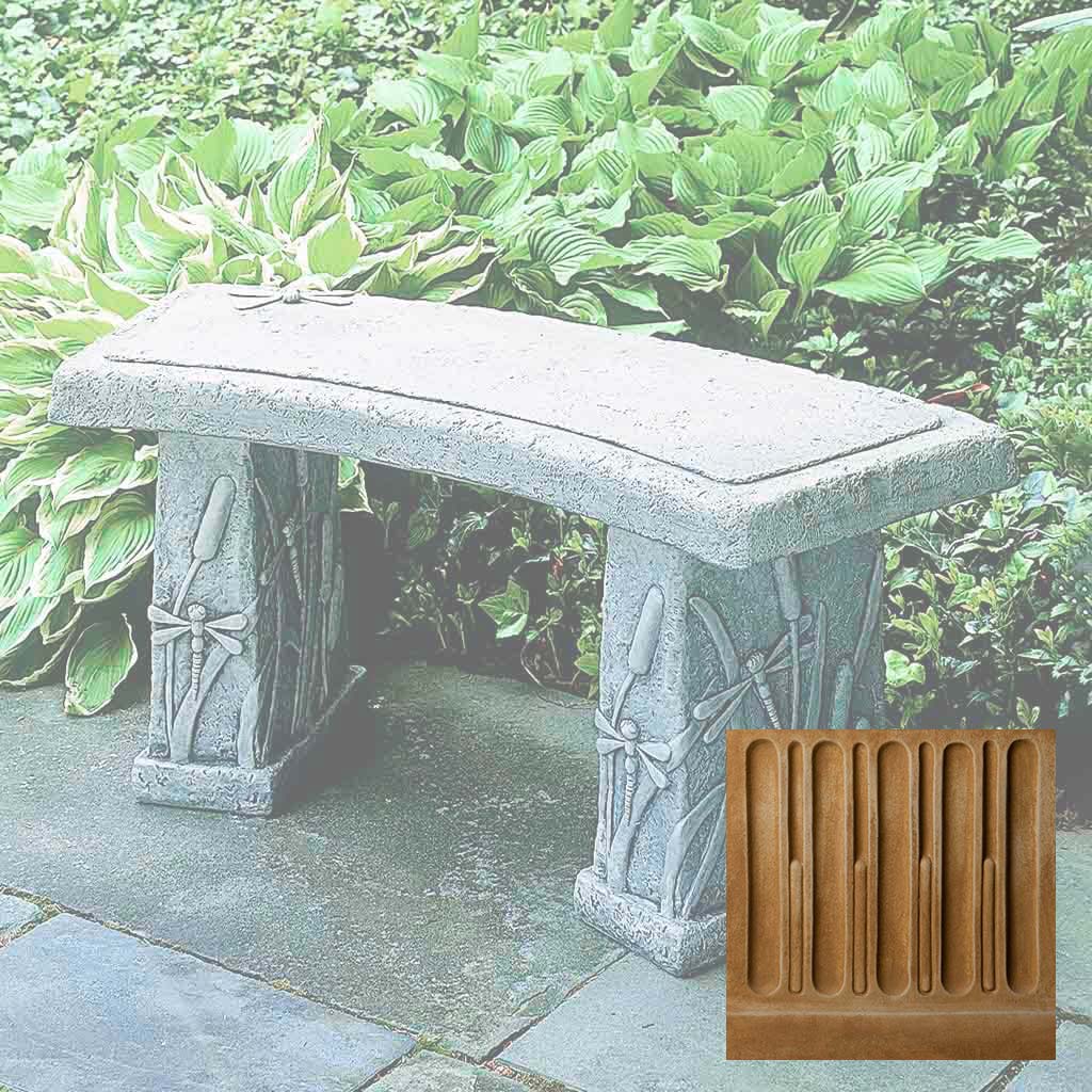 Dragonfly Curved Bench
