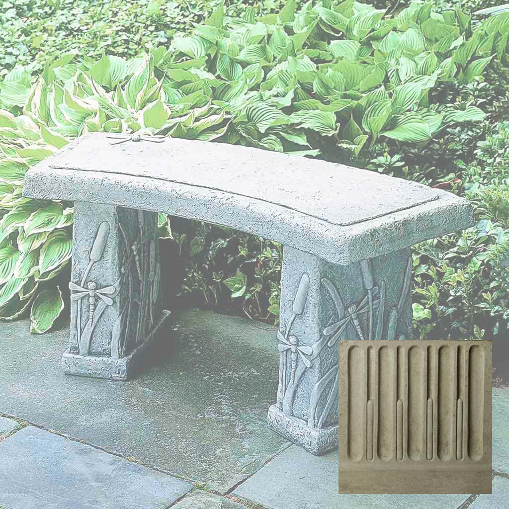 Dragonfly Curved Bench