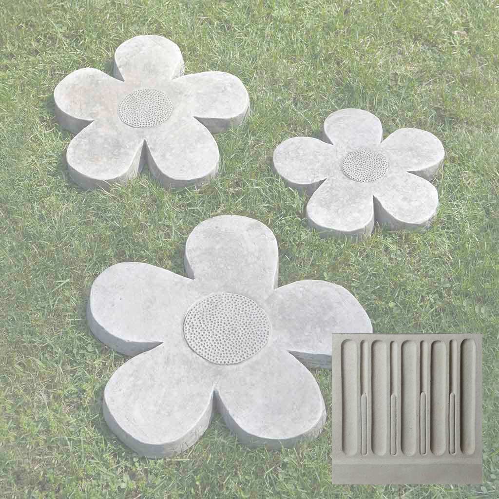 Flower Power Stepping Stone Set