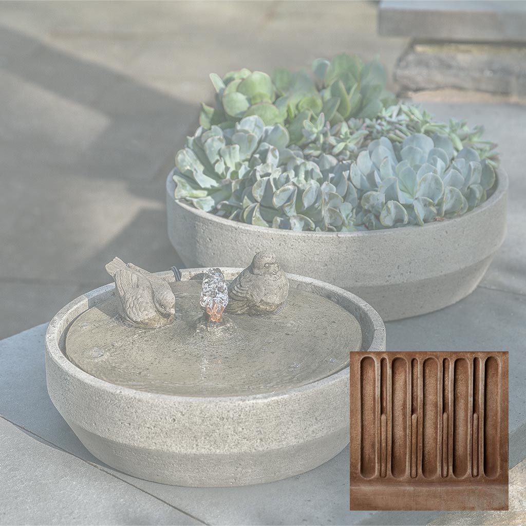 Beveled Songbird Fountain