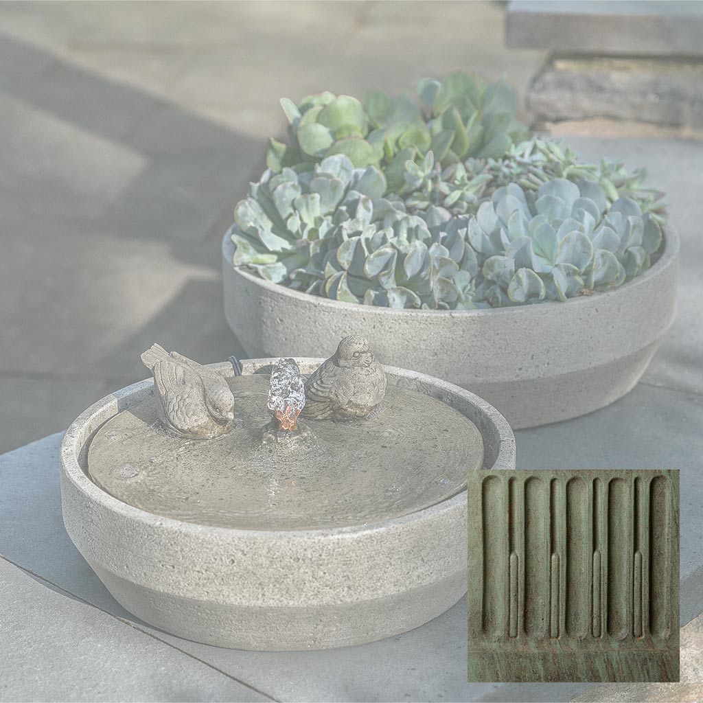 Beveled Songbird Fountain