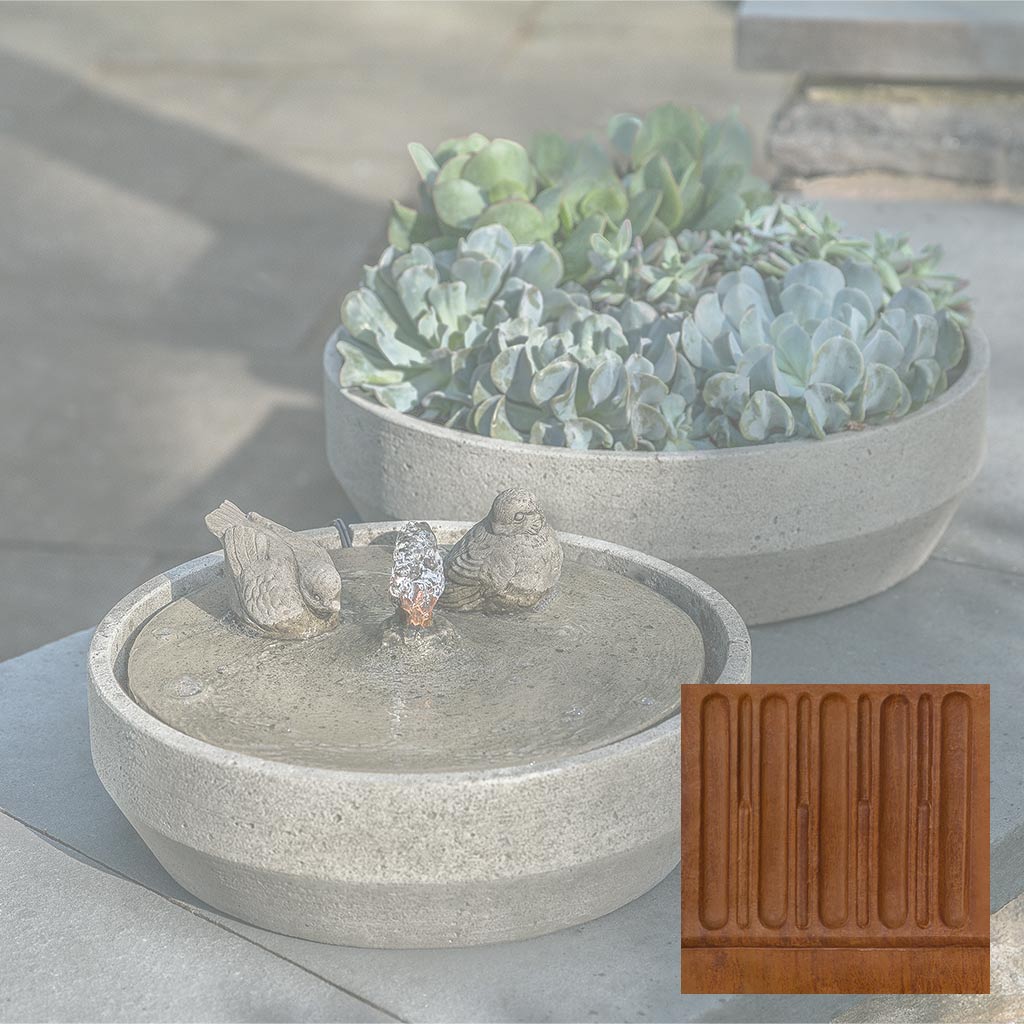 Beveled Songbird Fountain