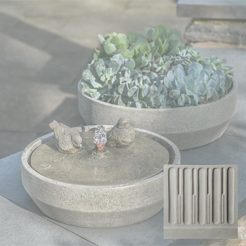 Beveled Songbird Fountain