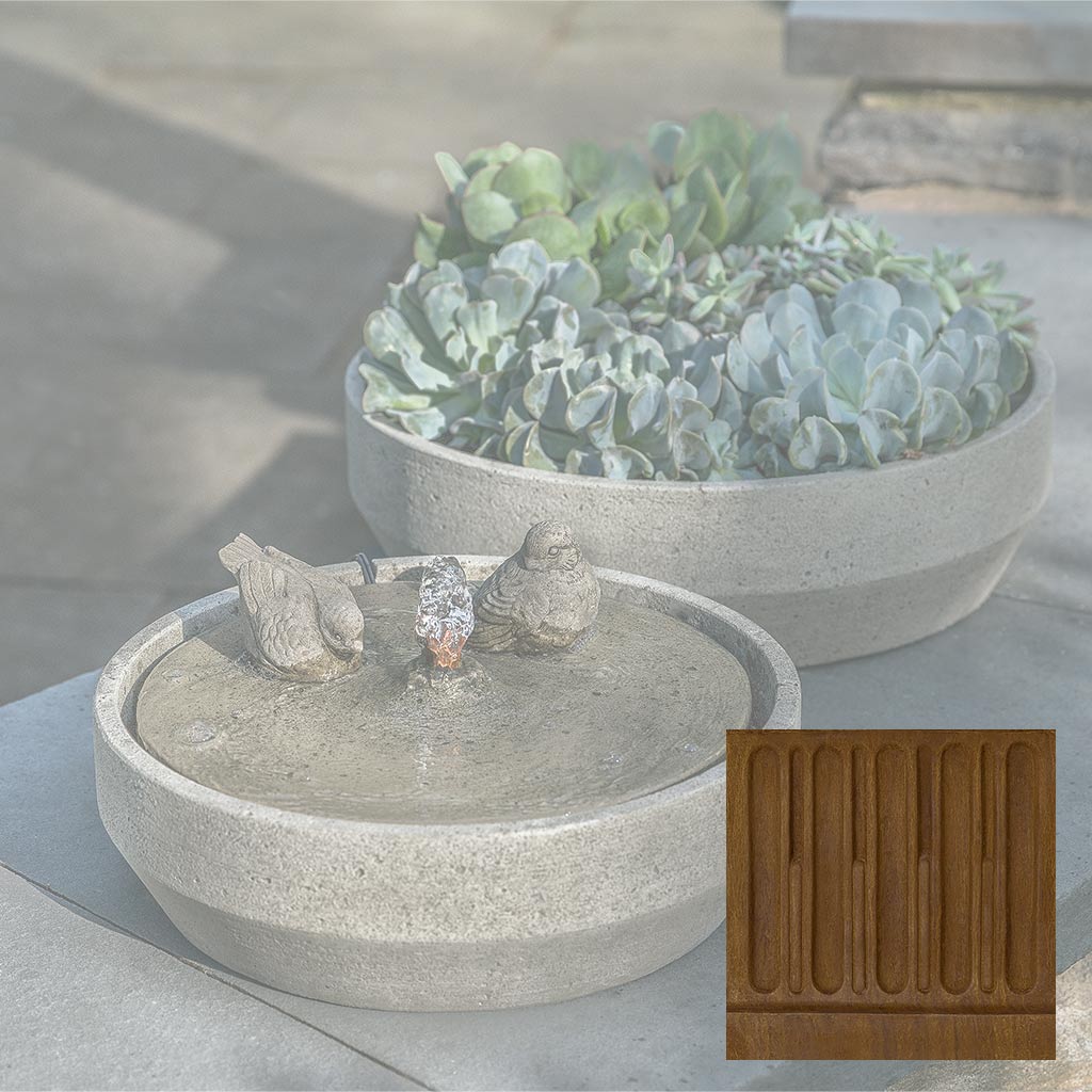 Beveled Songbird Fountain