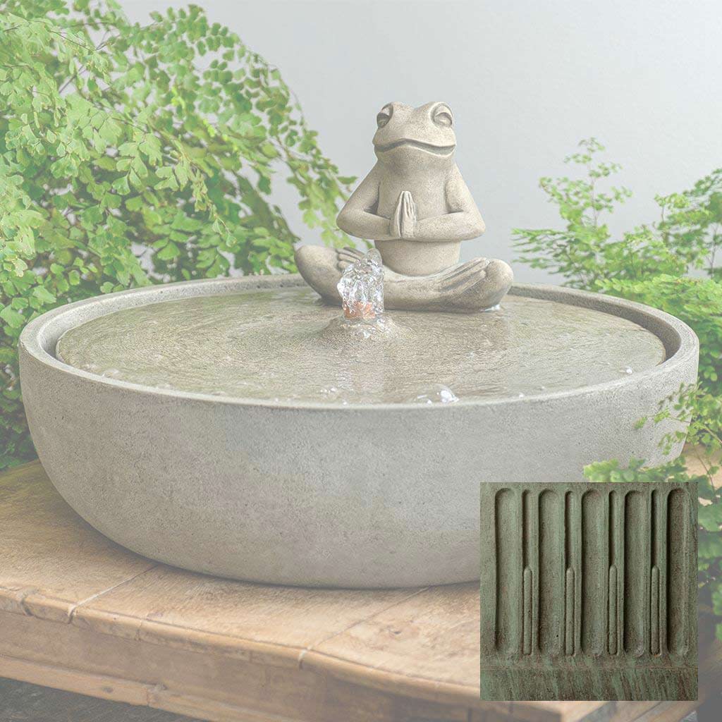 Yoga Frog Fountain