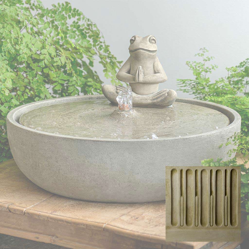 Yoga Frog Fountain