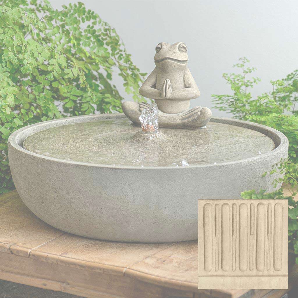 Yoga Frog Fountain
