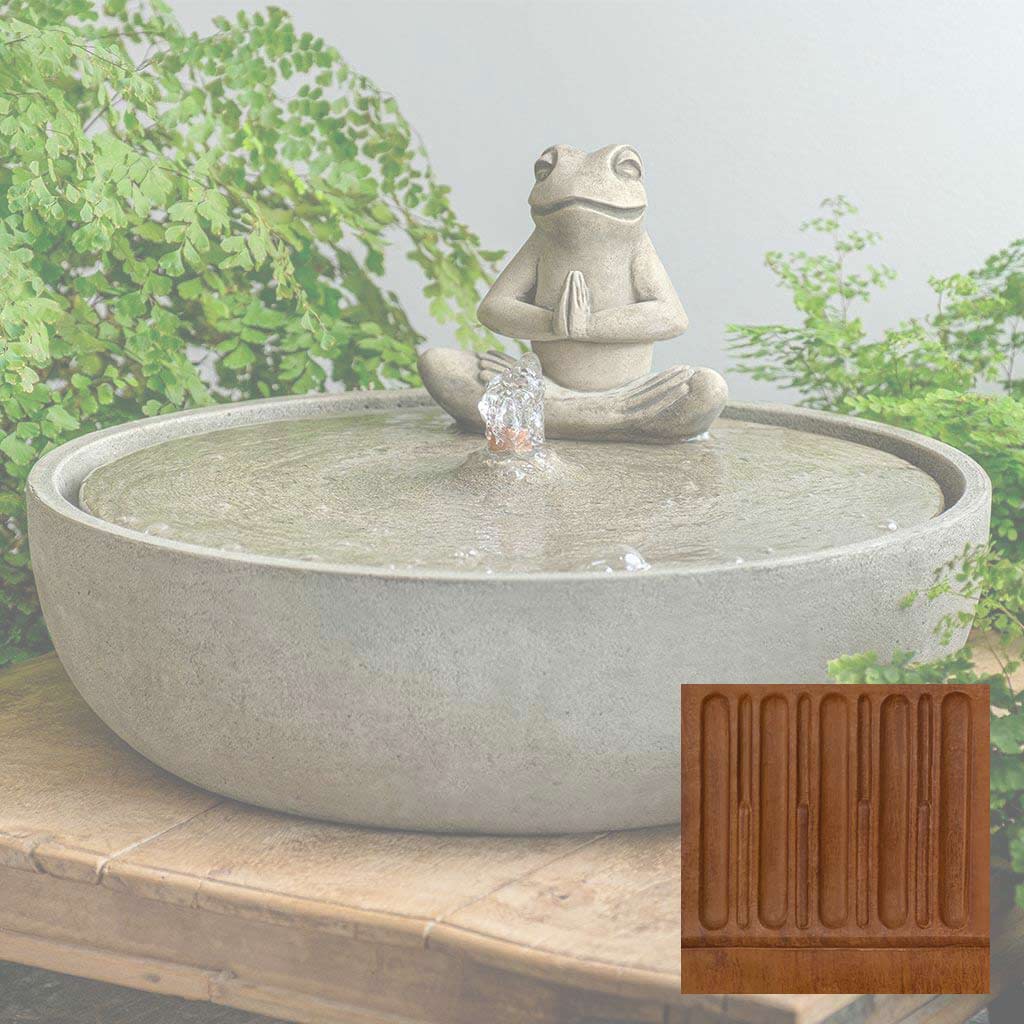 Yoga Frog Fountain