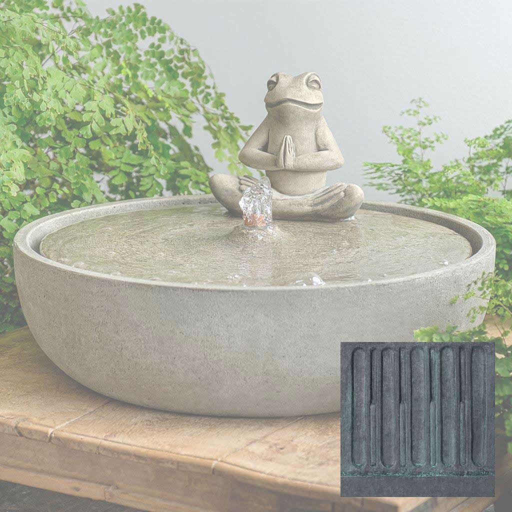Yoga Frog Fountain