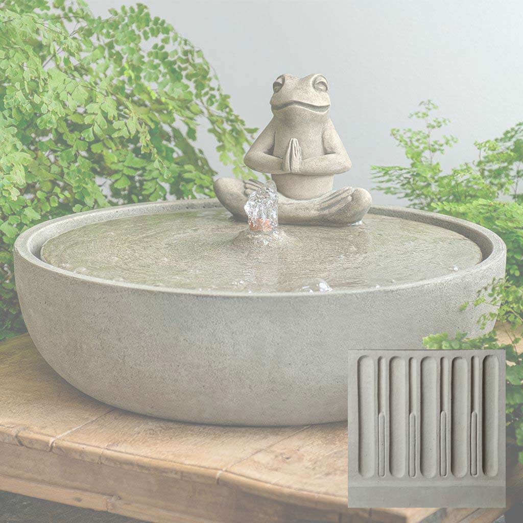 Yoga Frog Fountain