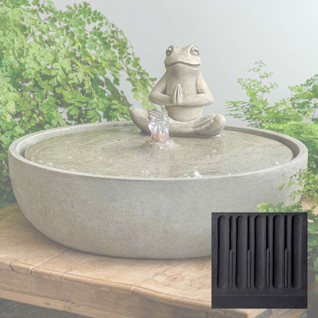 Yoga Frog Fountain