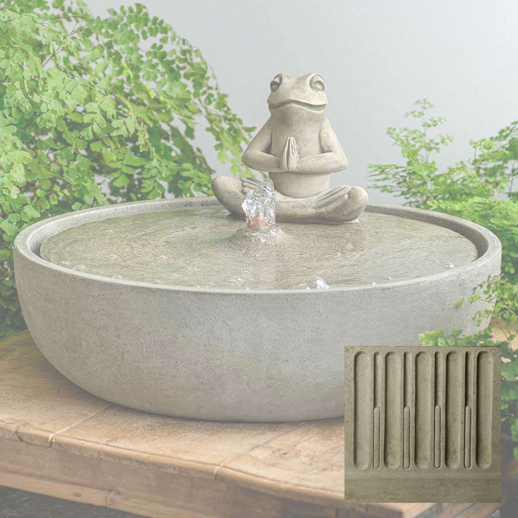 Yoga Frog Fountain