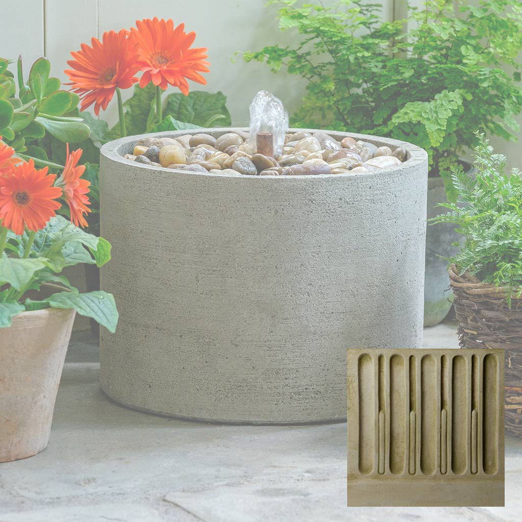 Salinas Pebble Fountain, Low