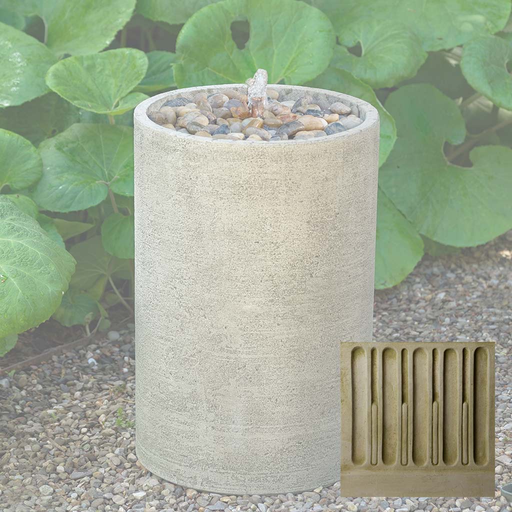 Salinas Pebble Fountain, Tall