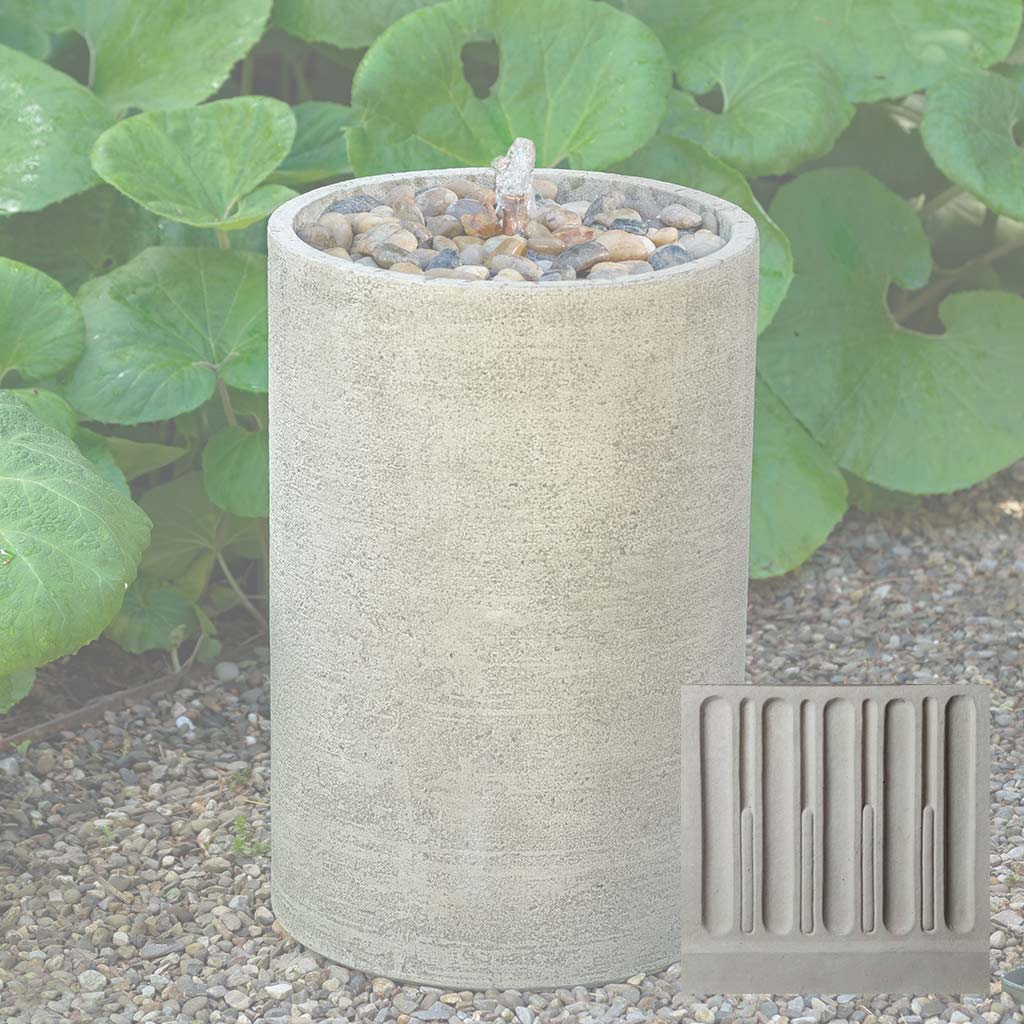 Salinas Pebble Fountain, Tall