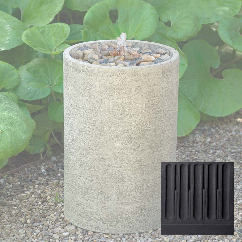 Salinas Pebble Fountain, Tall
