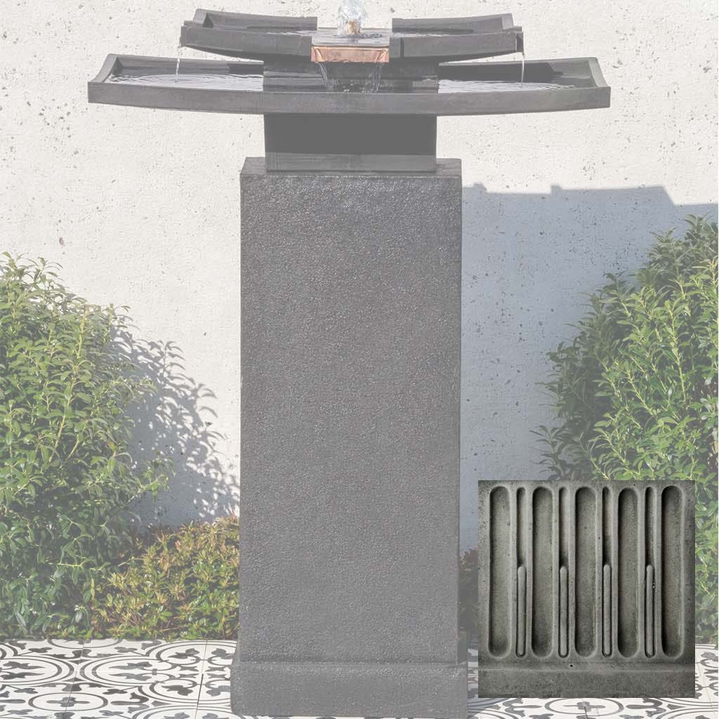 Katsura Fountain with Pedestal