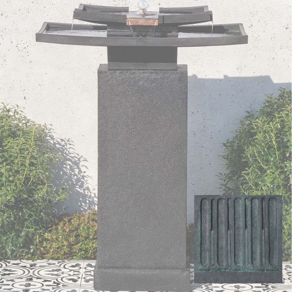 Katsura Fountain with Pedestal