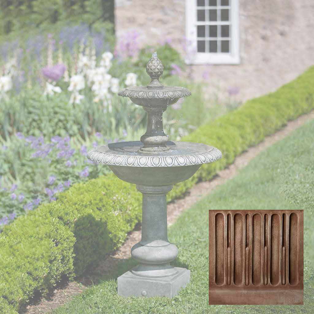 Williamsburg Pineapple Two Tier Fountain