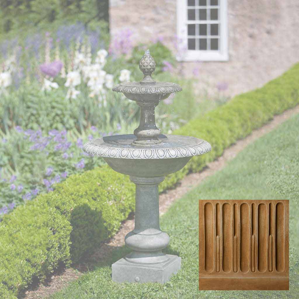 Williamsburg Pineapple Two Tier Fountain