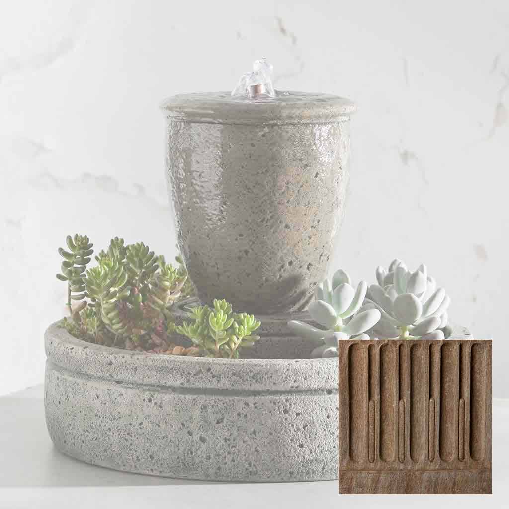 M-Series Textured Spa Fountain with Planter