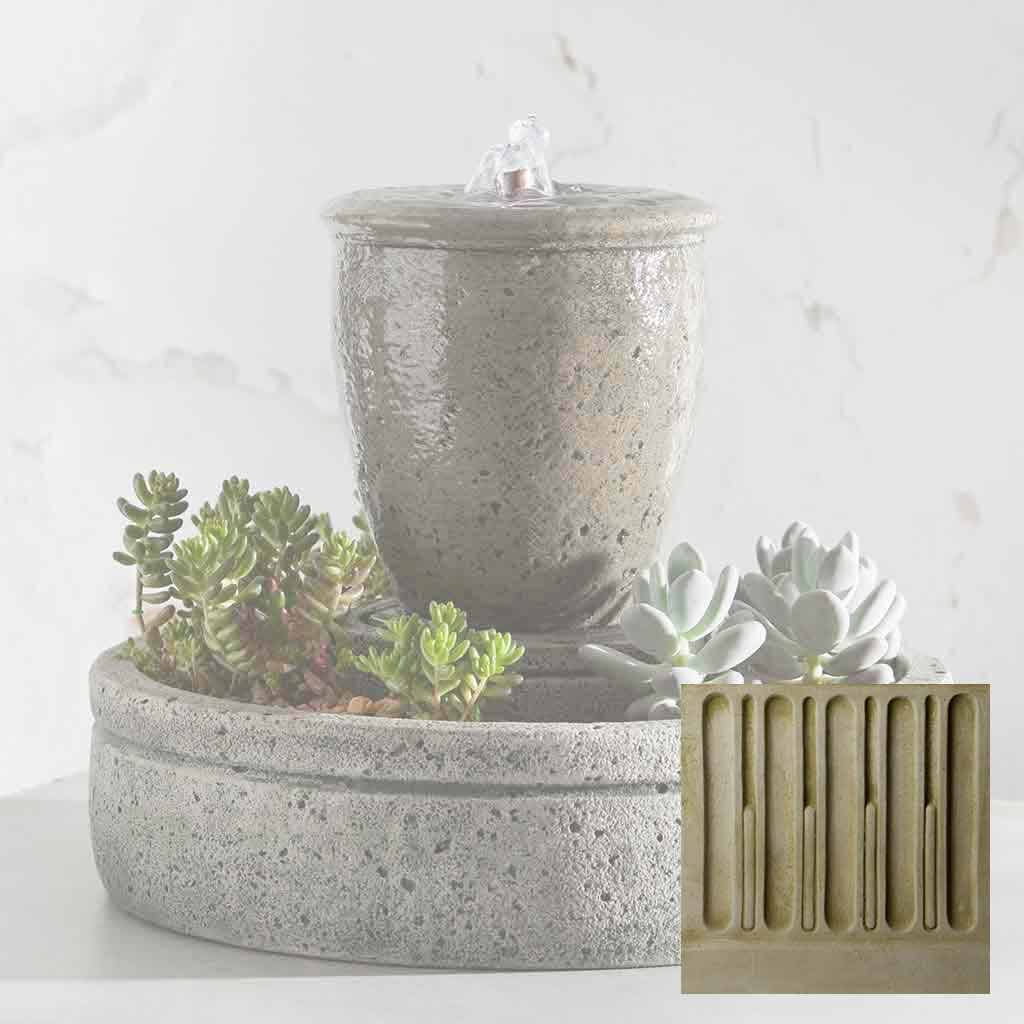 M-Series Textured Spa Fountain with Planter