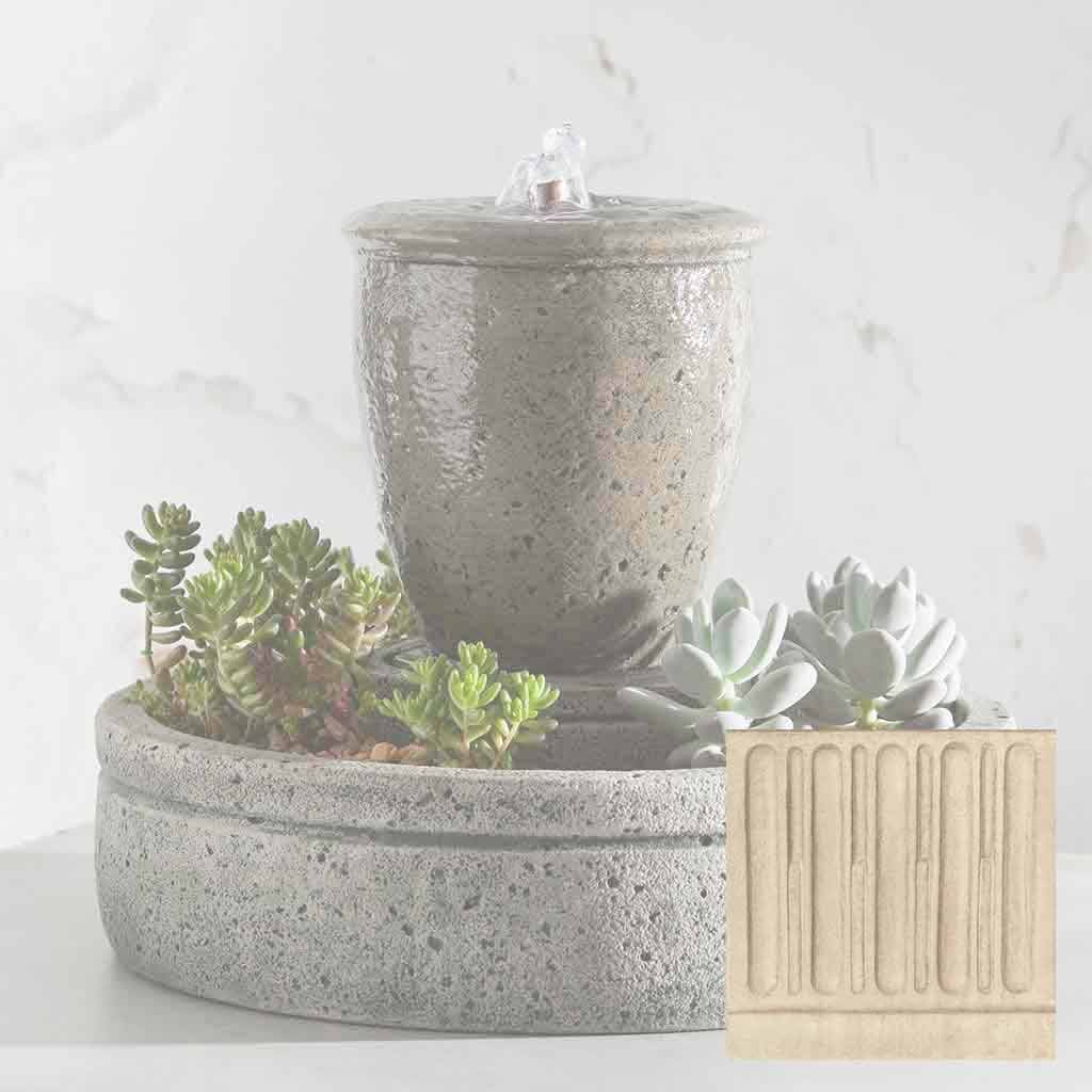 M-Series Textured Spa Fountain with Planter