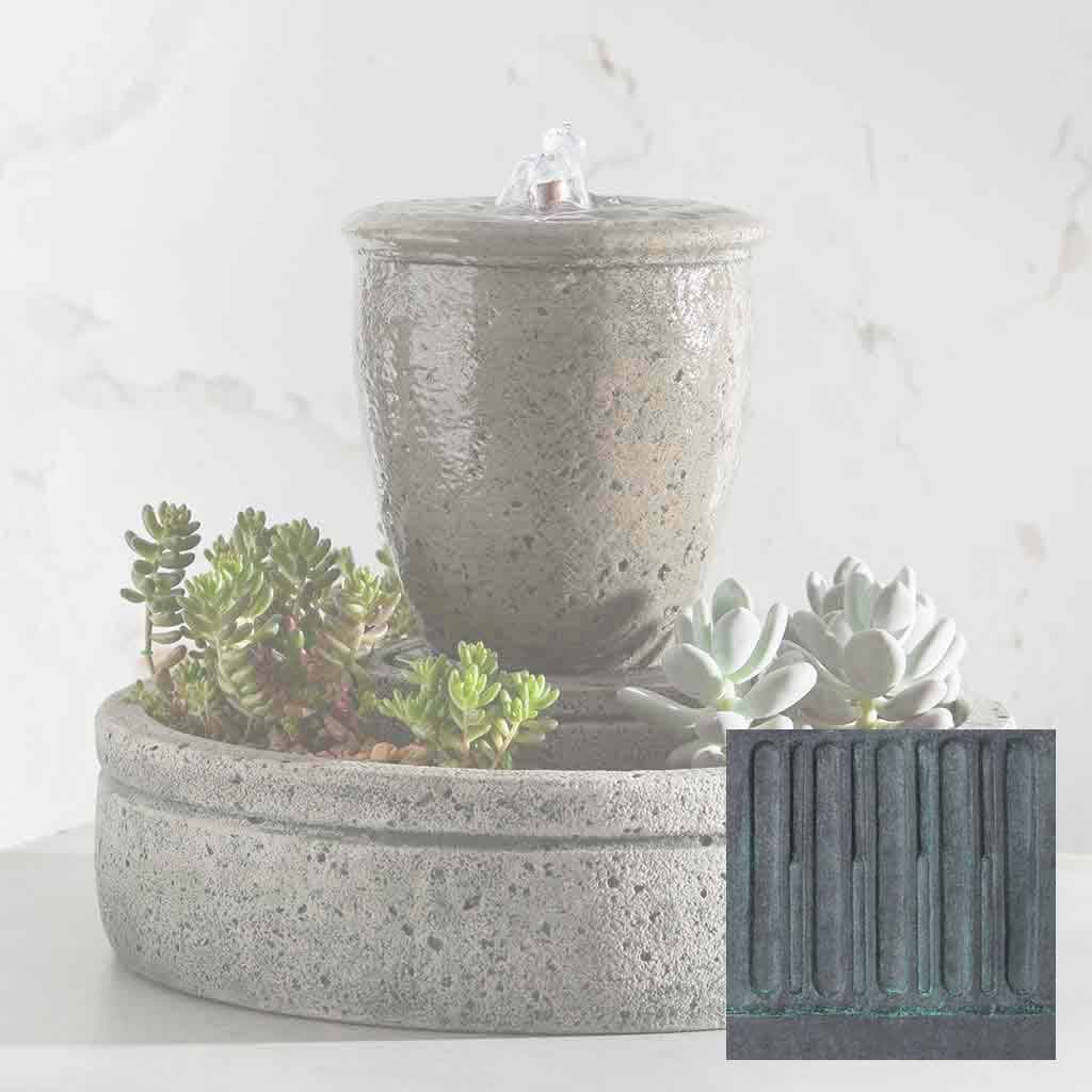 M-Series Textured Spa Fountain with Planter