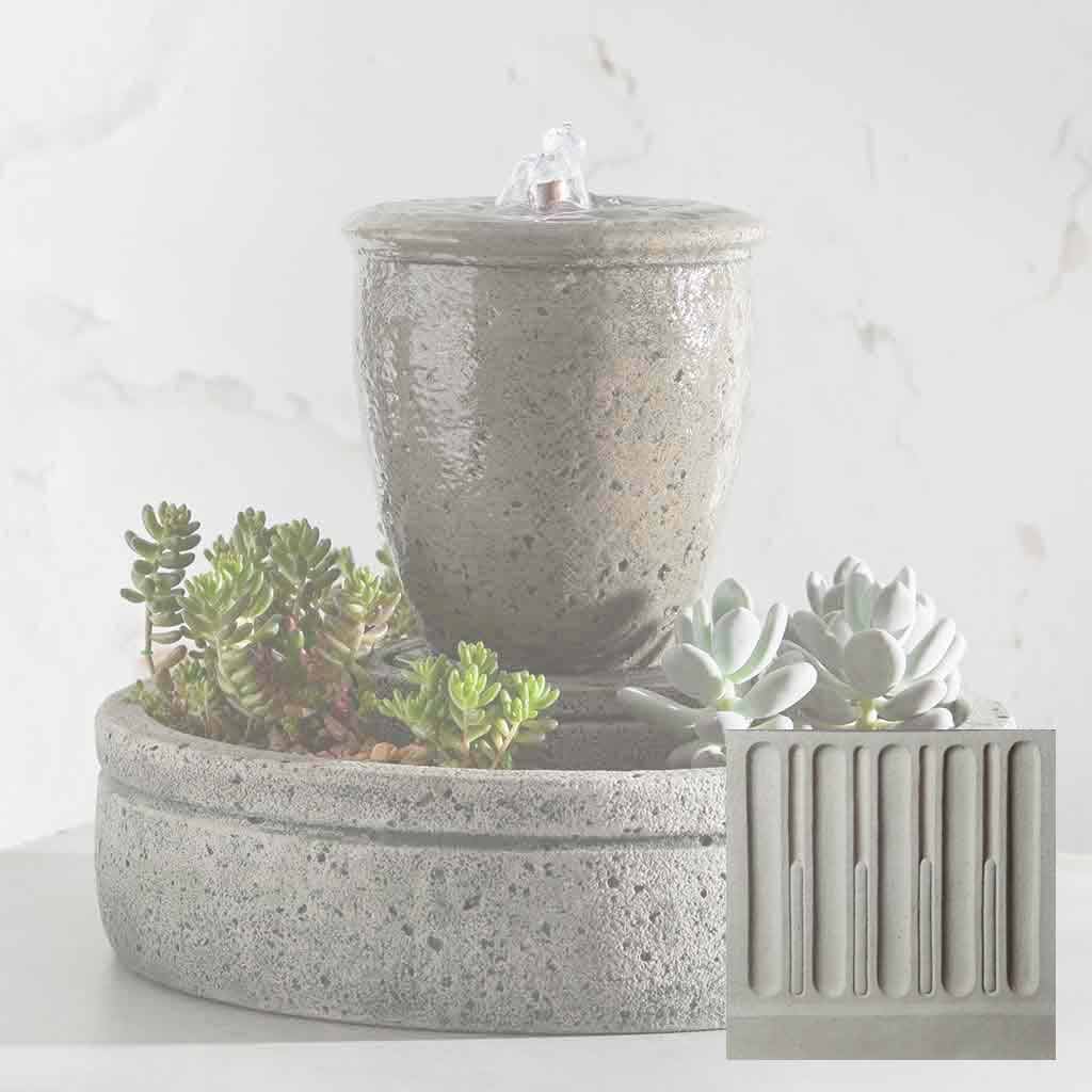 M-Series Textured Spa Fountain with Planter