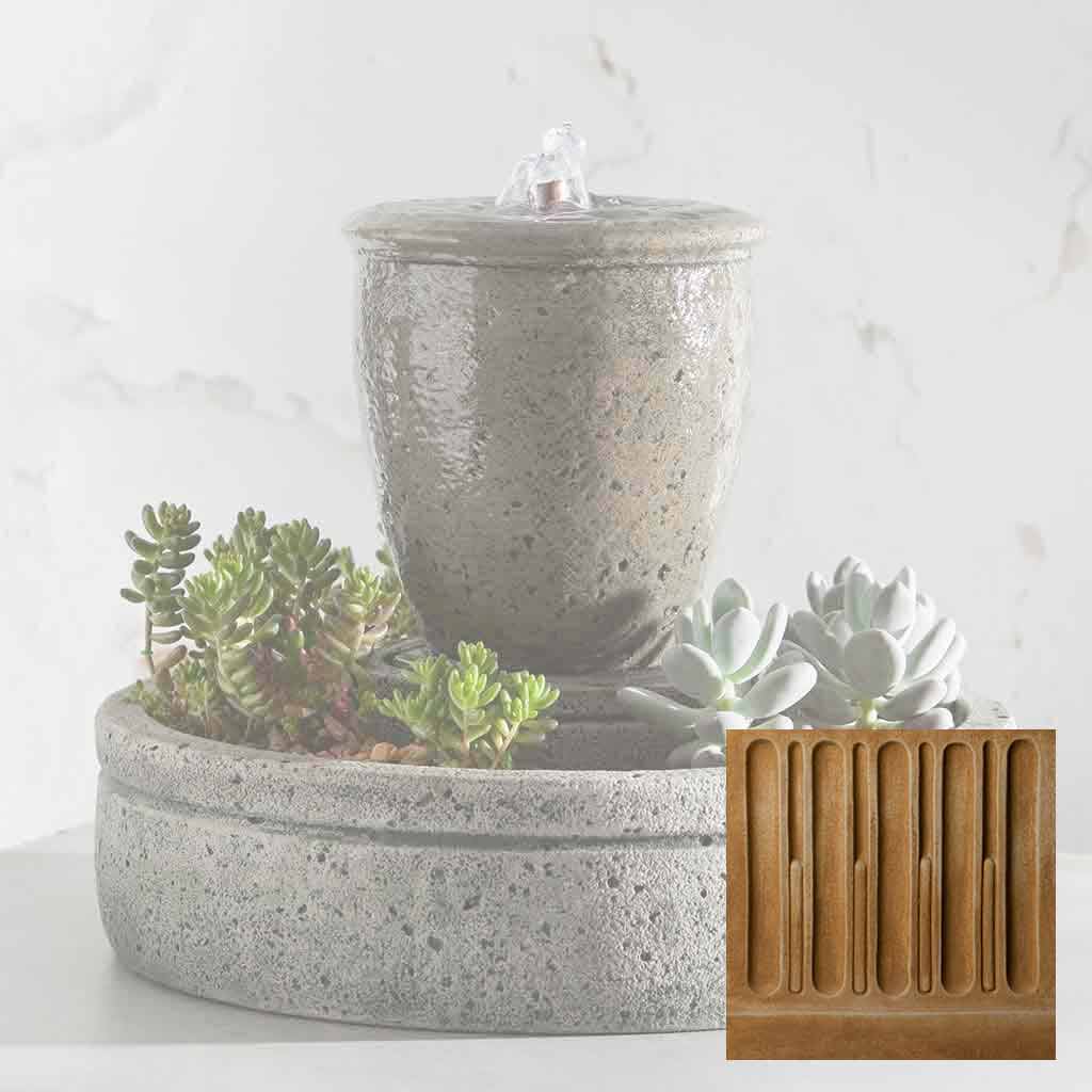 M-Series Textured Spa Fountain with Planter