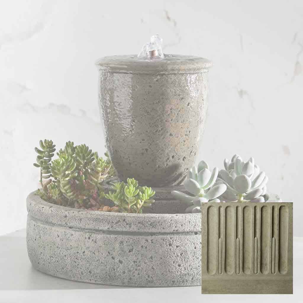 M-Series Textured Spa Fountain with Planter