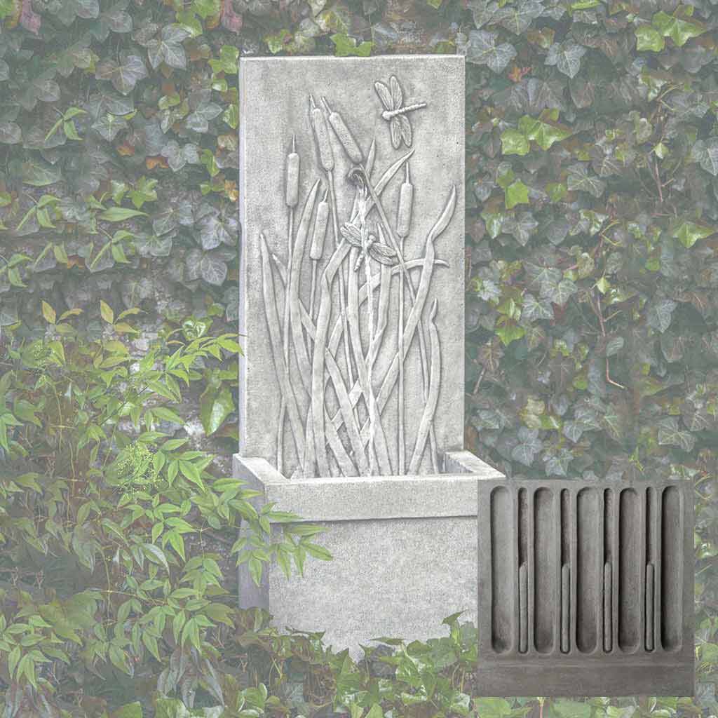 Dragonfly Wall Fountain