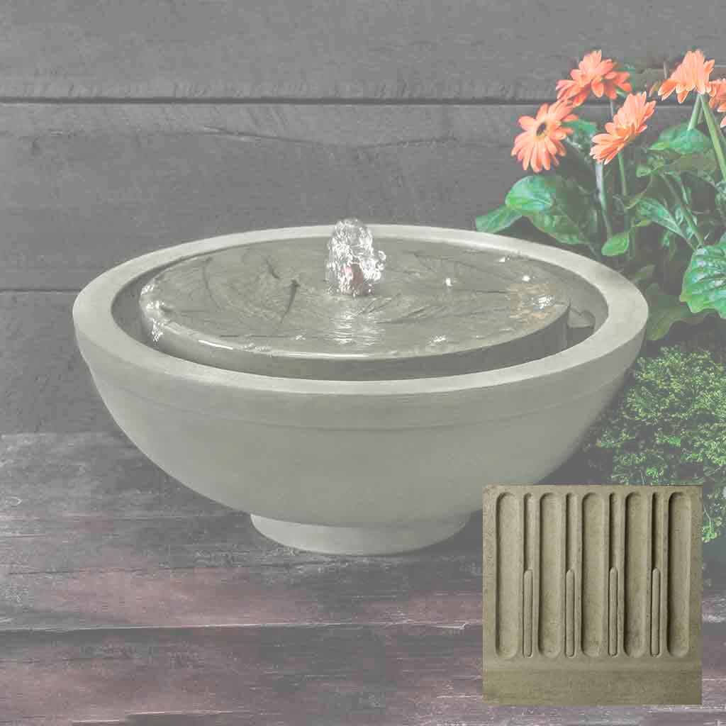 Hydrangea Leaves Garden Terrace Fountain