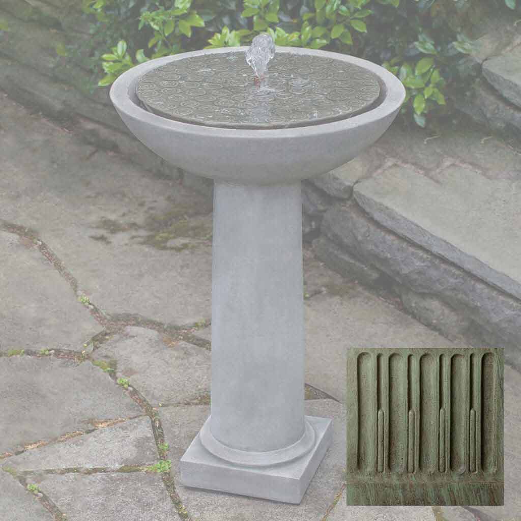 Cirrus Birdbath Fountain
