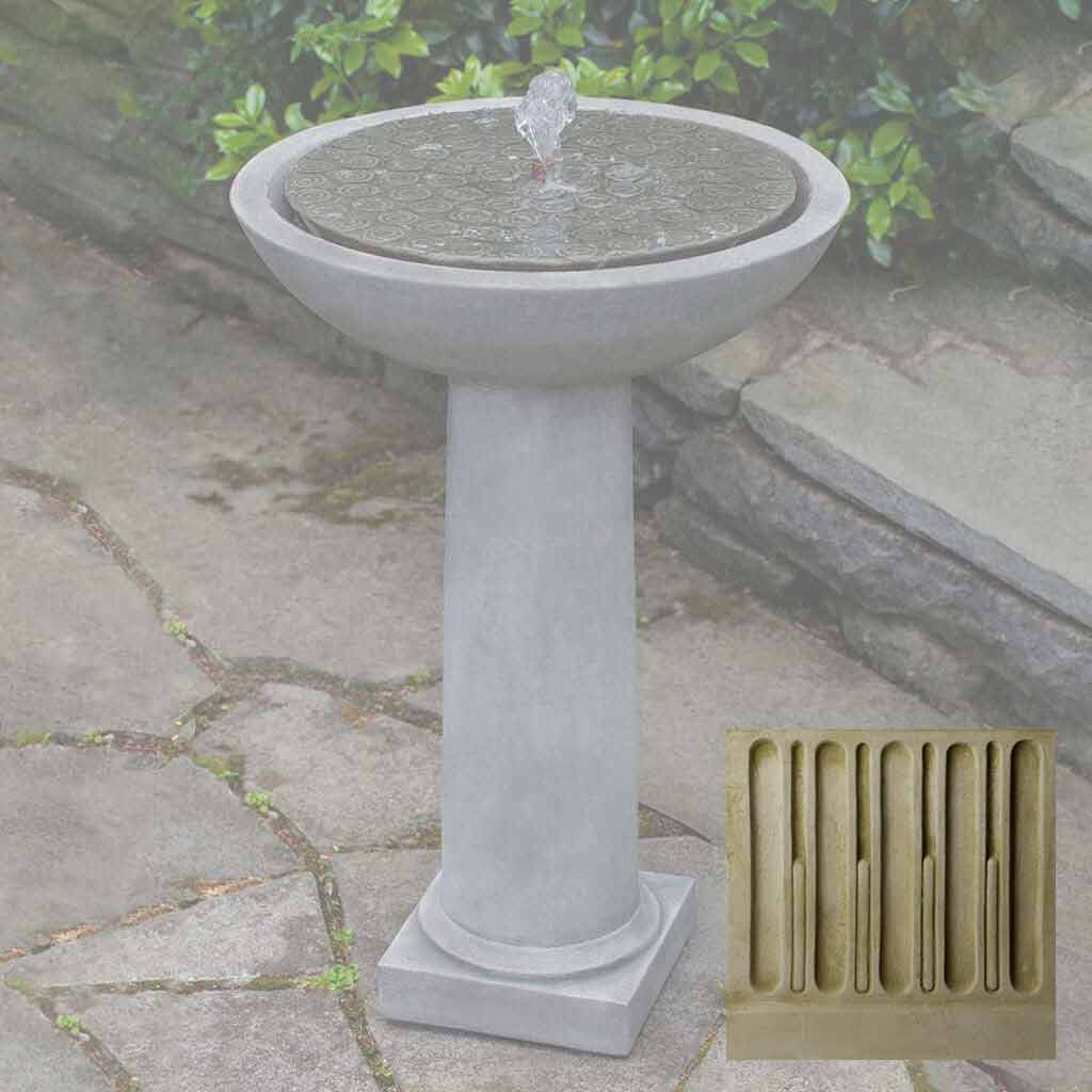 Cirrus Birdbath Fountain