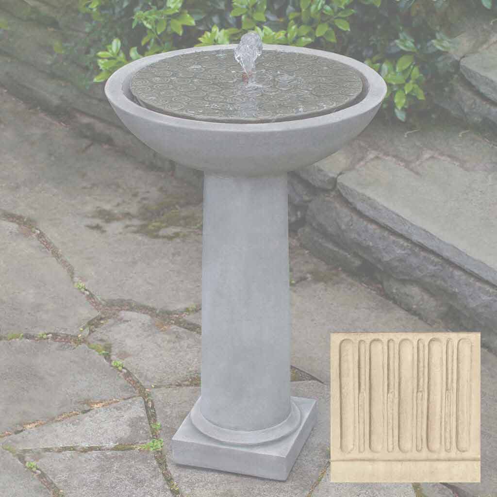 Cirrus Birdbath Fountain
