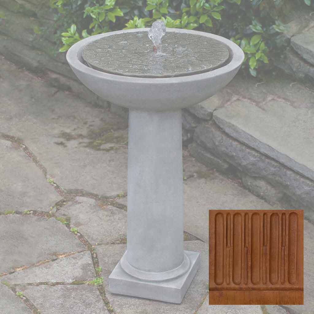 Cirrus Birdbath Fountain
