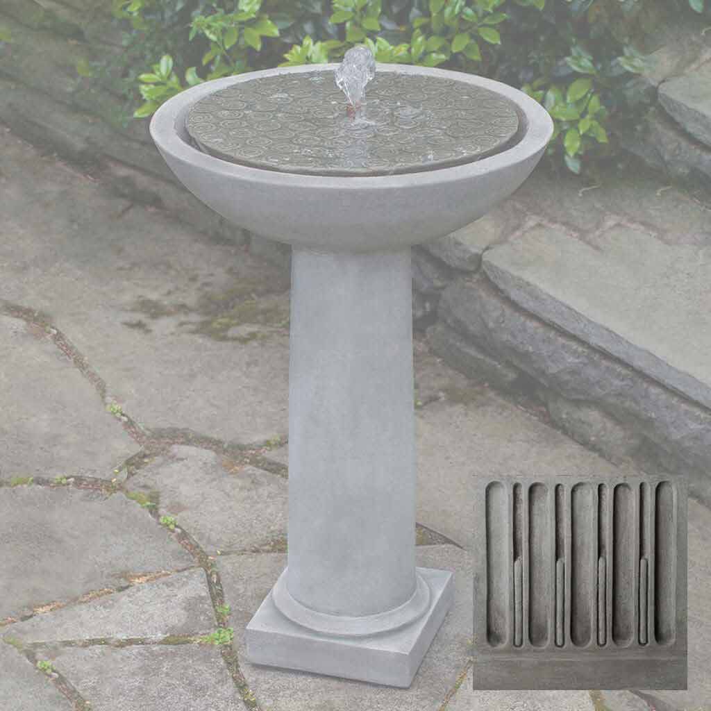 Cirrus Birdbath Fountain