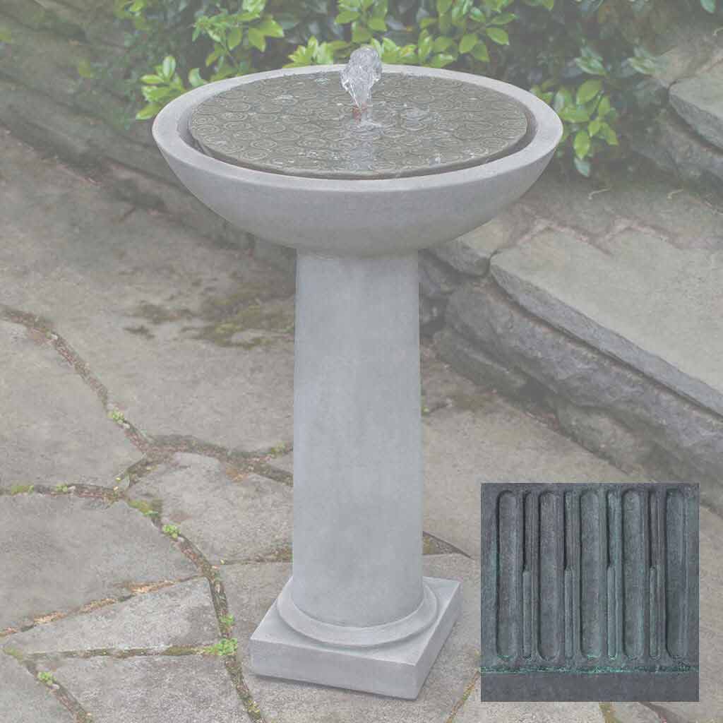 Cirrus Birdbath Fountain