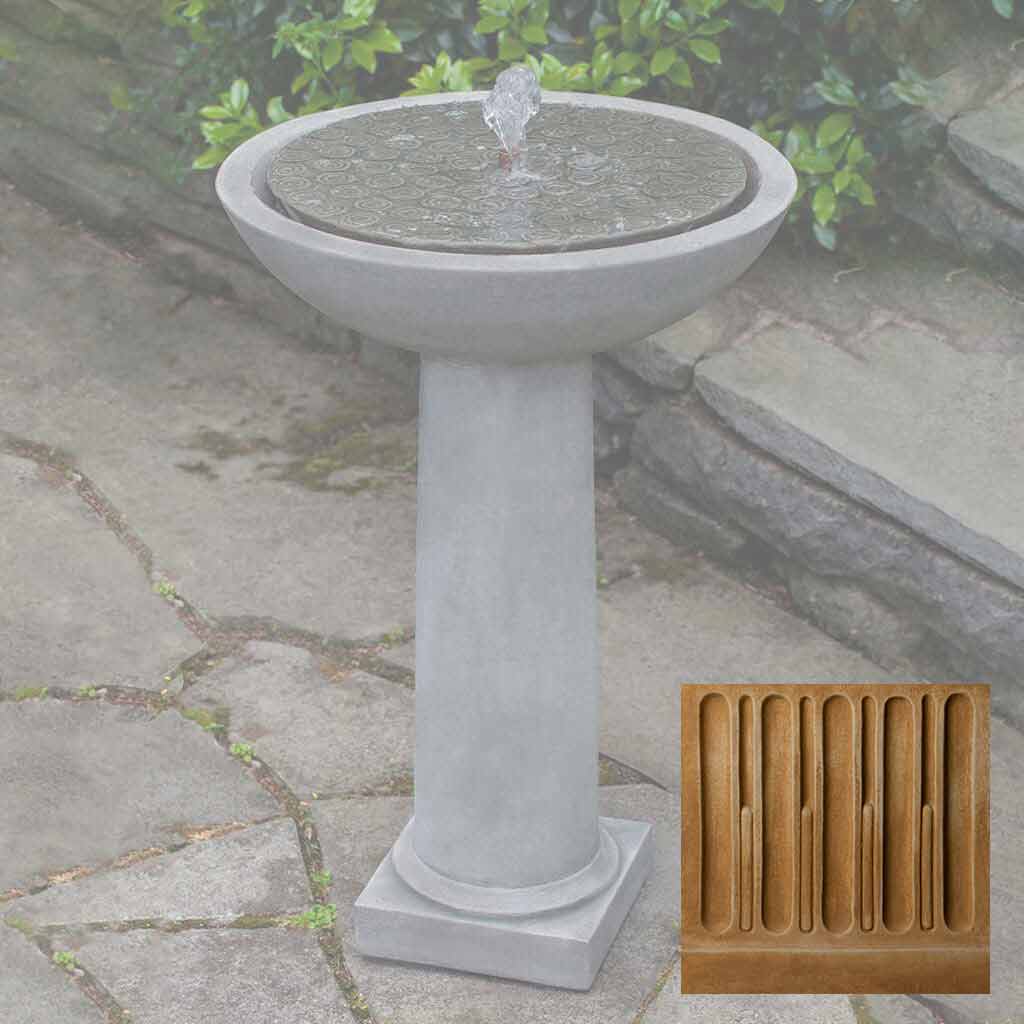 Cirrus Birdbath Fountain