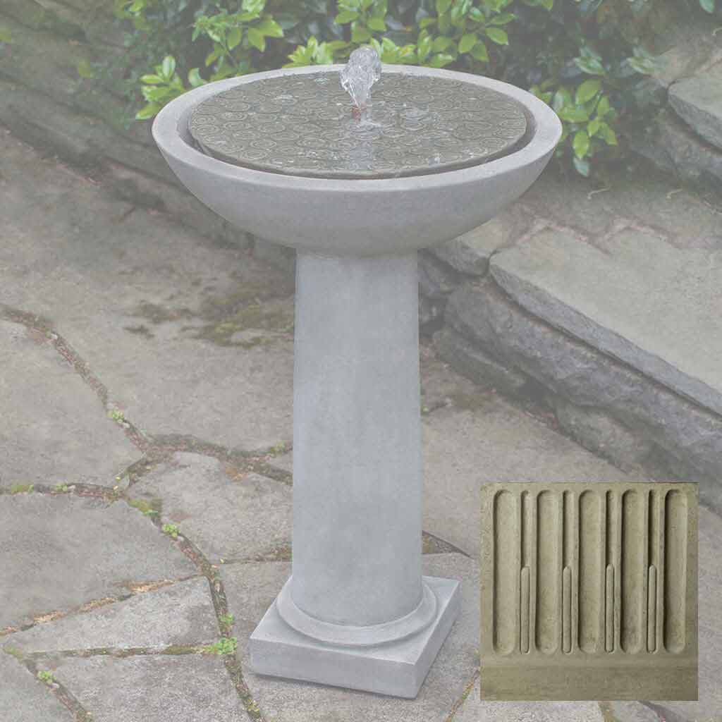 Cirrus Birdbath Fountain