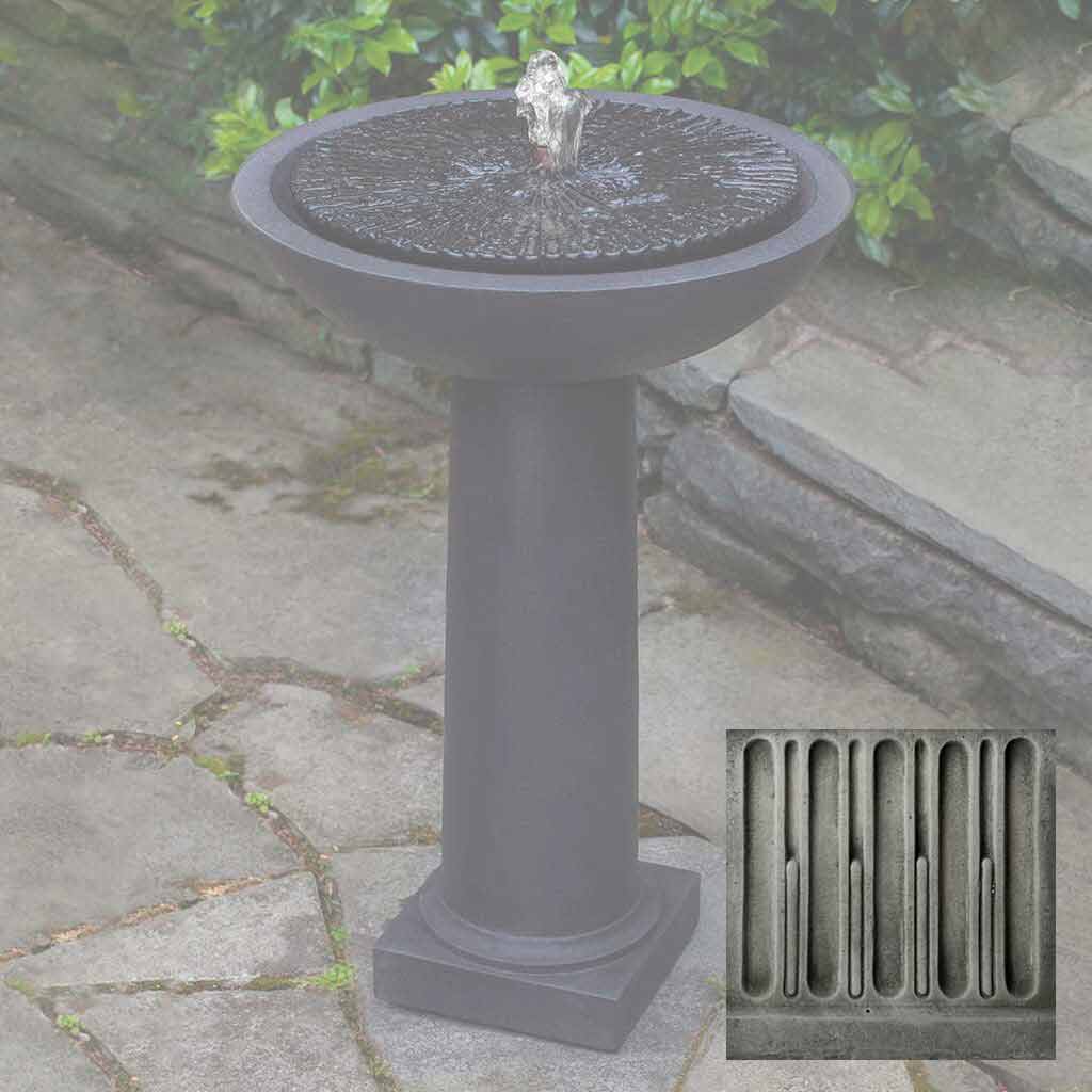 Equinox Birdbath Fountain