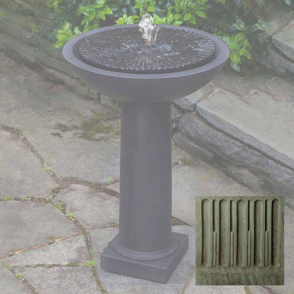 Equinox Birdbath Fountain
