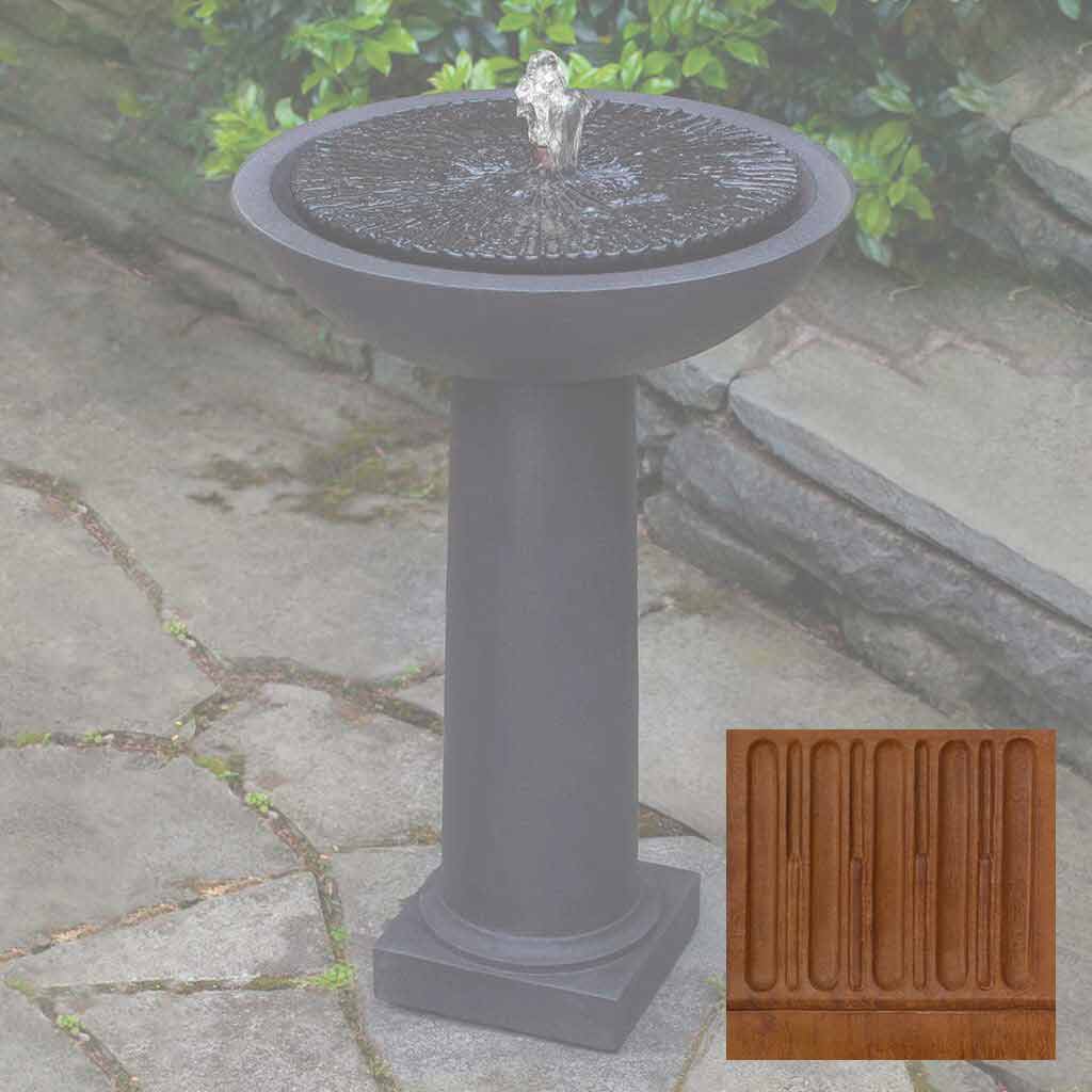 Equinox Birdbath Fountain