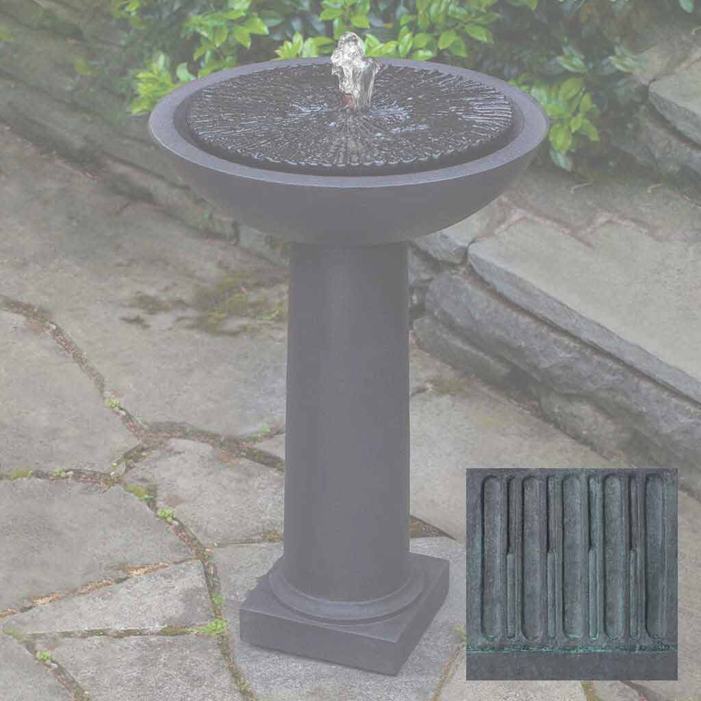 Equinox Birdbath Fountain
